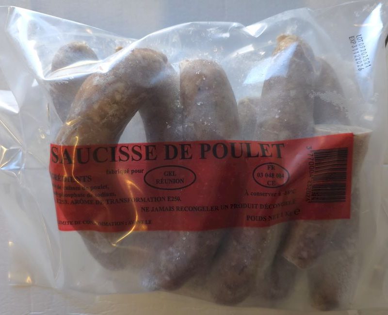 Saucisse poulet