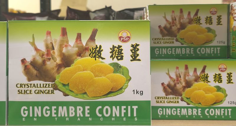 gingembre confit