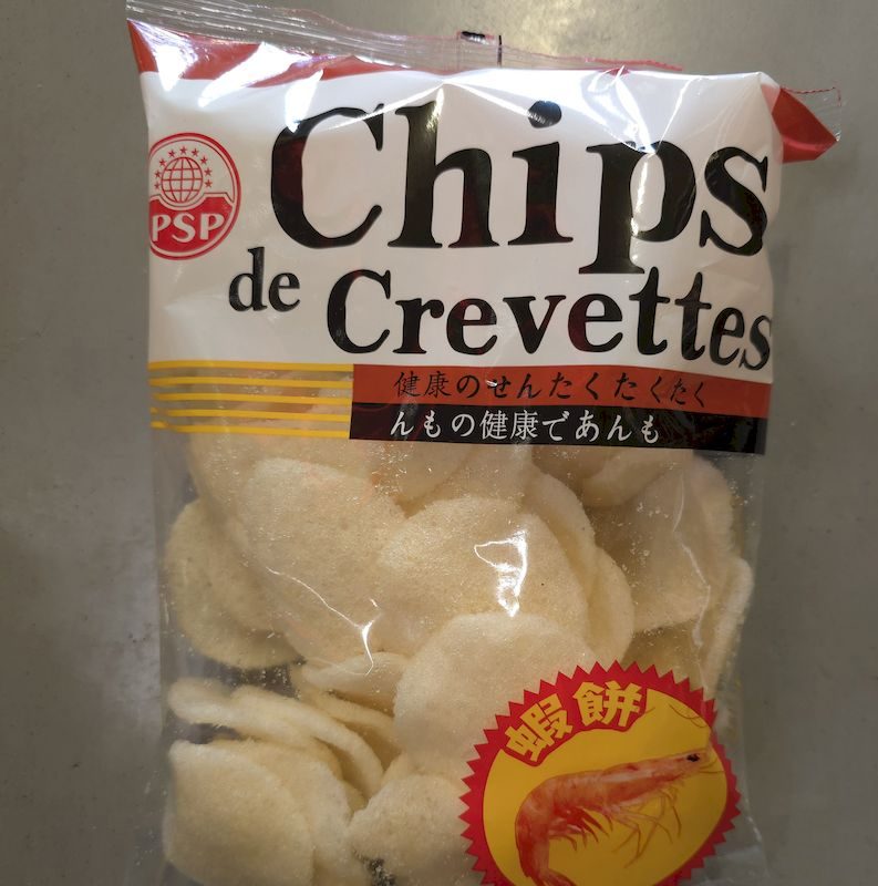 chips crevette