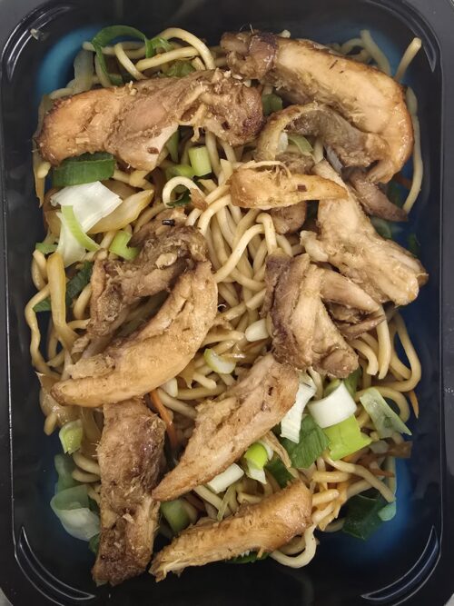 NOUILLES SAUTÉES POULET CITRONNELLE