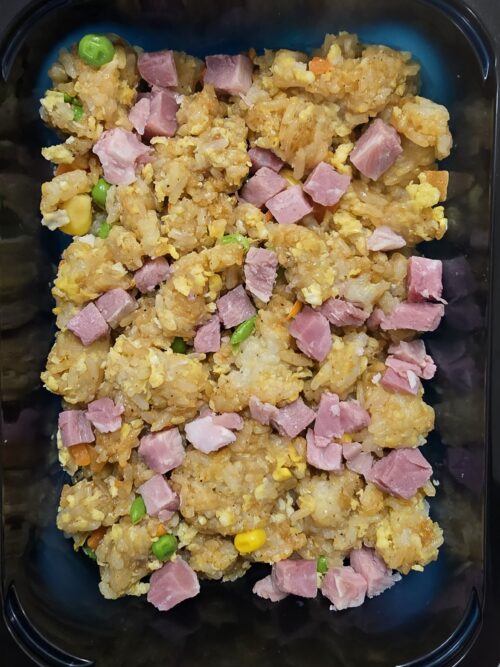 RIZ SAUTÉ CANTONAIS AU JAMBON